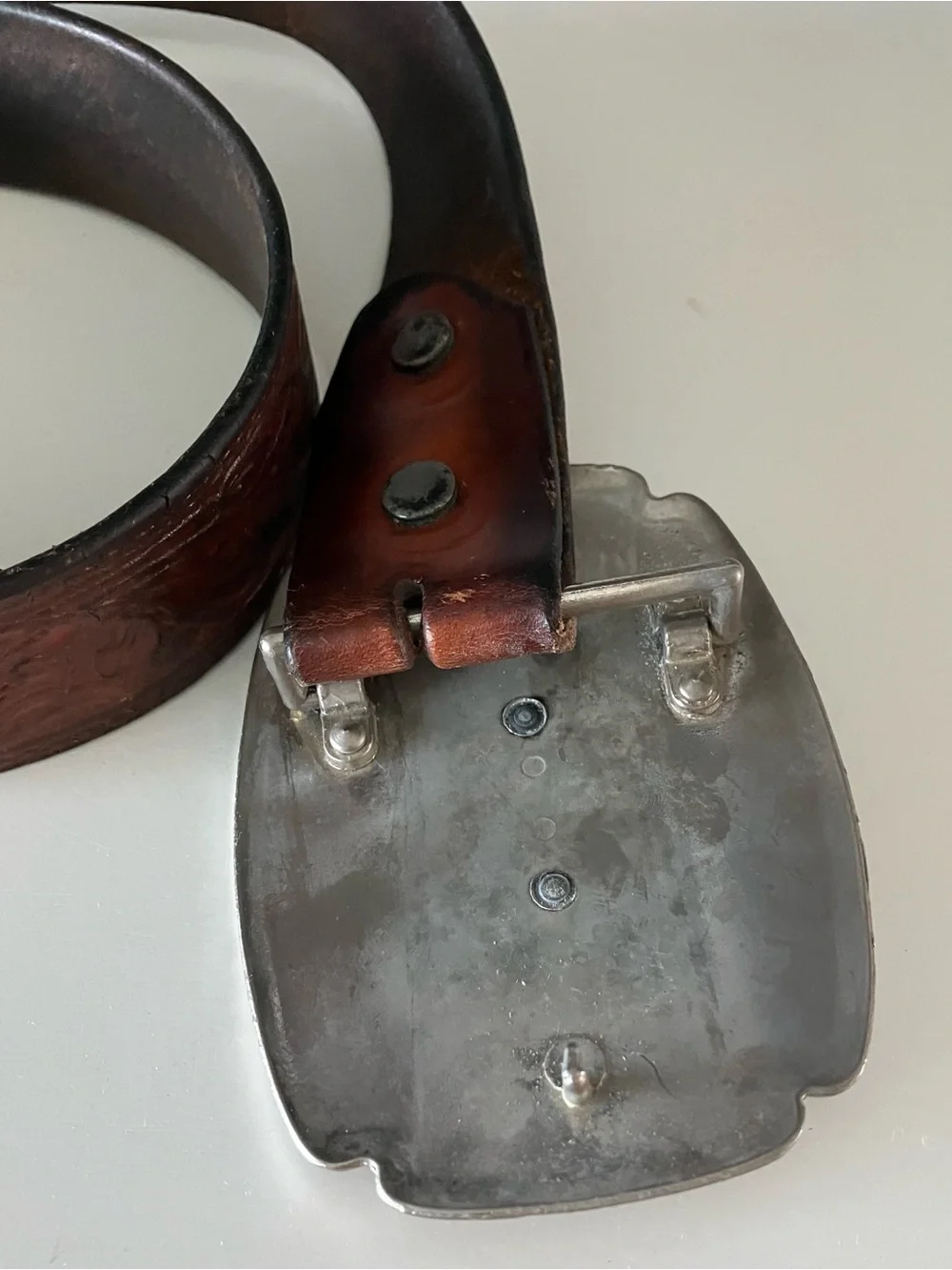 TEXAS LADIES WESTERN LEATHER BELT